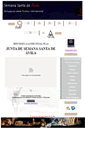 Mobile Screenshot of juntasemanasanta-avila.com